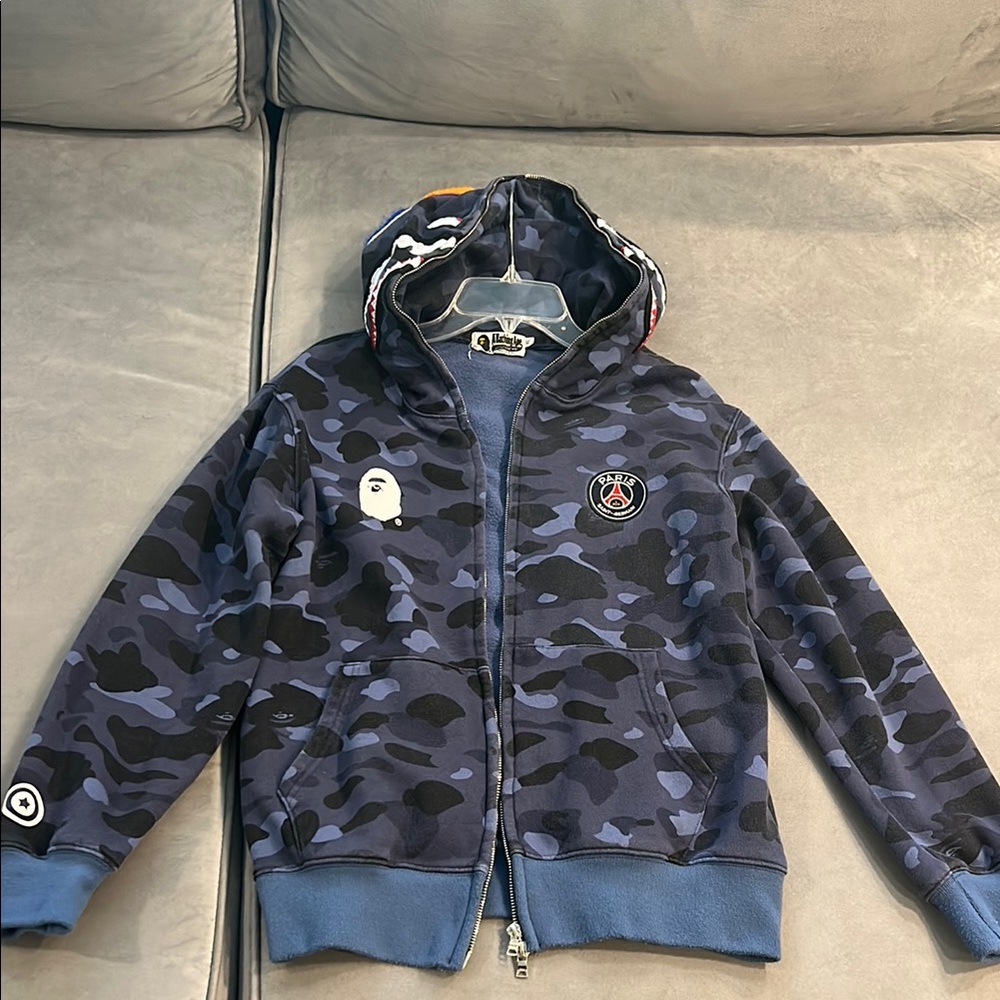 Bape Blue Camo Jacket